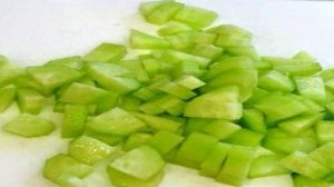 Салат с семгой соленой