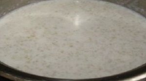 Овсяная каша на молоке