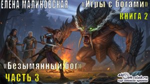 Елена Малиновская "Игры с богами" (книга 2) "Безымянный бог" (часть 3)