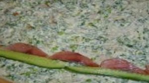 Рулет из лаваша с горбушей