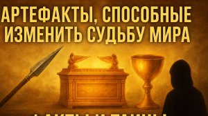 Легендарные артефакты с мистической силой: копьё судьбы, арка завета и чаша Грааля