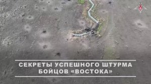 Боевая работа штурмовых групп группировки войск «Восток»