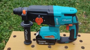 Обзор перфоратора Sturm! CRH1825BL 1BatterySystem 18V
