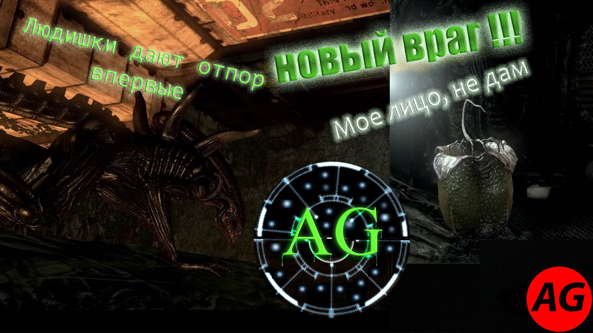 Aliens Vs Predator 2010 часть 3.  Десантник выжил, а его товарищи до сих пор борются за свою жизнь.