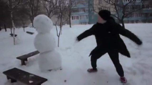 #shorts Снеговик ⛄