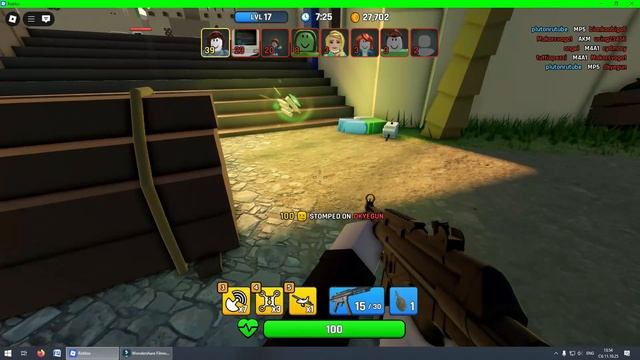 ЖЁСТКИЙ ШУТЕР!ROBLOX!