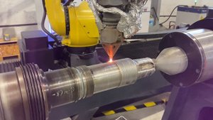 ЛАЗЕРНАЯНАПЛАВКА.РФ - Лазерная наплавка конуса под муфту и подшипниковых шеек ротора компрекомпресс