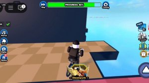 обби на велосипед в роблокс часть 3.