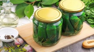 Огурцы консервированные хрустящие