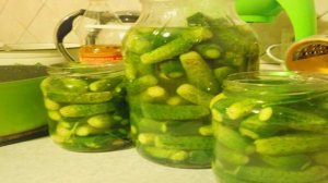 Огурчики с кетчупом чили