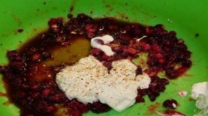 Курица в клюкве