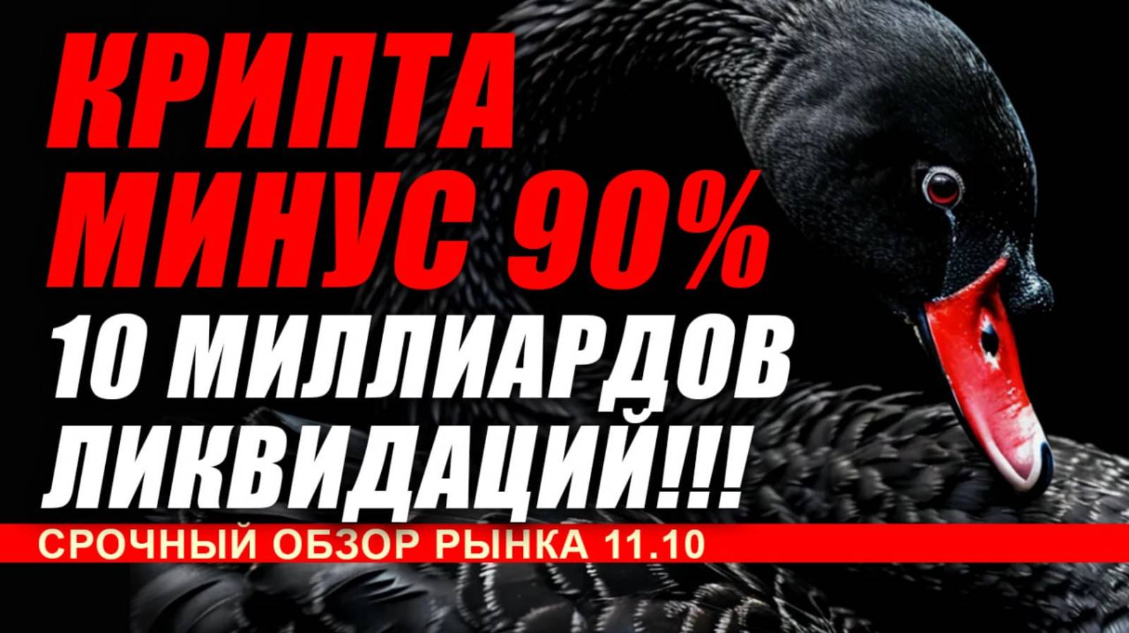 КРИПТА МИНУС 90%!!! 10 МИЛЛИАРДОВ ЛИКВИДАЦИЙ !!!