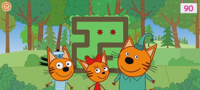 Три Кота Мультфильм Игра