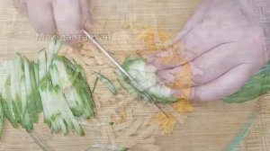 Салат на праздничный стол. Без майонеза! Очень вкусный! Рецепт.