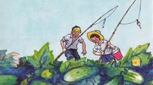 Читаем детские рассказы советских писателей. Н. Носов "Огурцы"