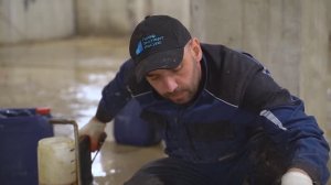 Инъекционная гидроизоляция паркинга. ТЦ Орион