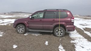 Возможности пневмоподвески Toyota Land Cruiser Prado 120