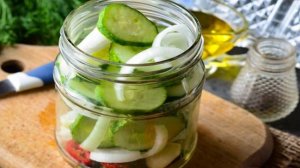 Огурцы резанные на зиму