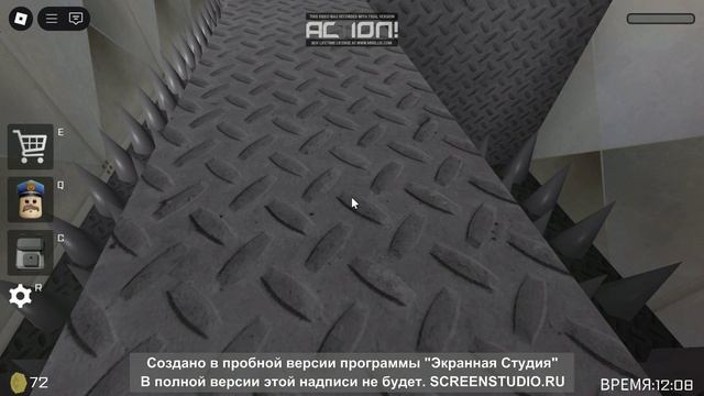 Я и мой друг Ибрахим в Roblox барри(Наш первый коллаб)