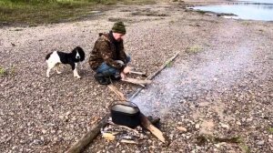 Рыбалка на хариуса. Отдых у костра. Поход по северной реке.