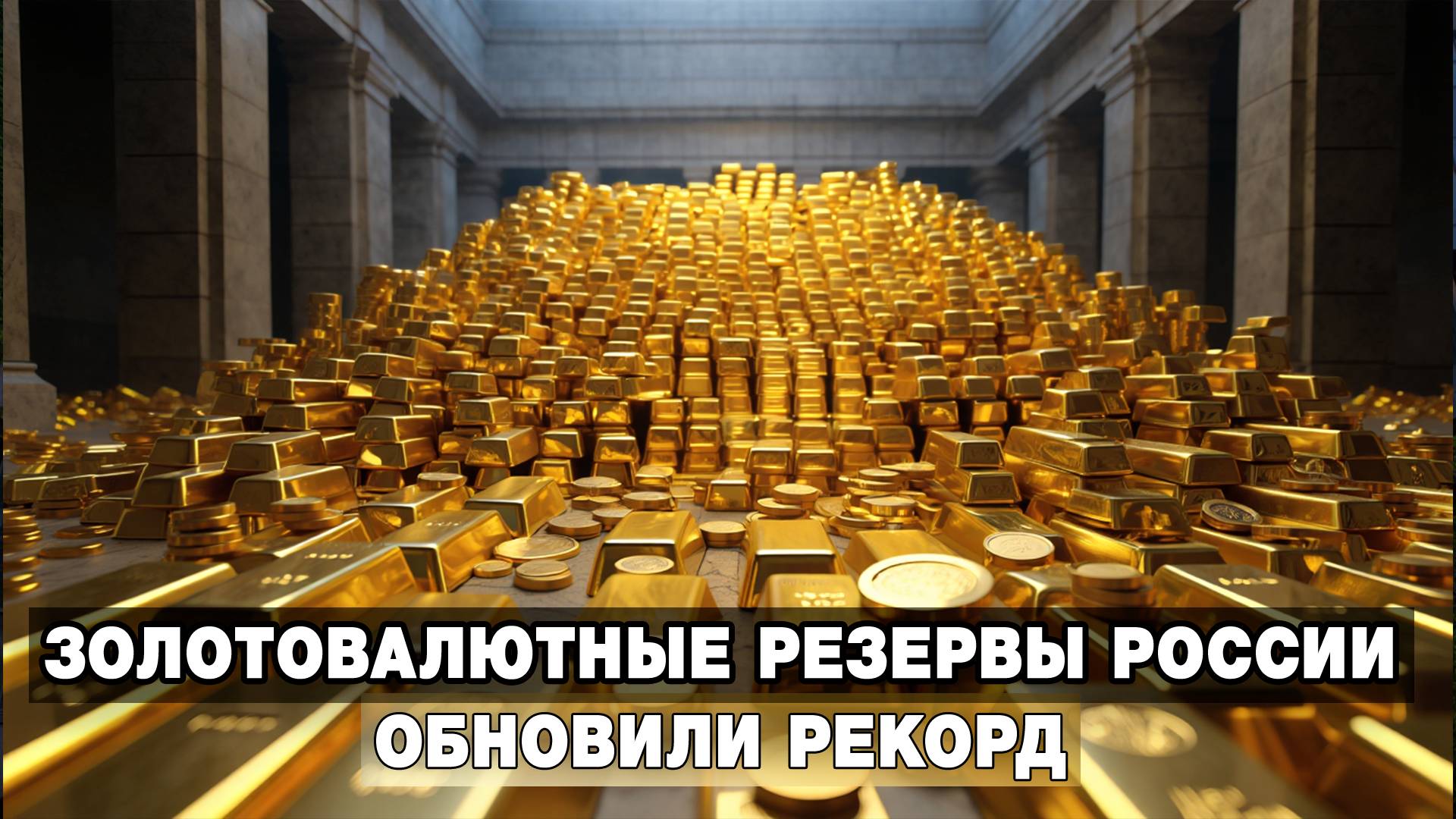 Золотовалютные резервы России обновили рекорд