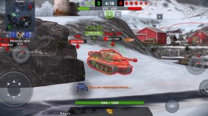 World of tanks blitz ЛВ-7 Гиперион, как я получил мастера😅