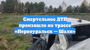 Смертельное ДТП произошло на трассе «Первоуральск — Шаля»