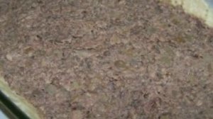 Пирог рыбный из консервов