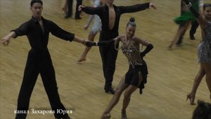 Танцуют спортсмены в категории Молодежь Латина Румба 15 ноября 2024 Новосибирск