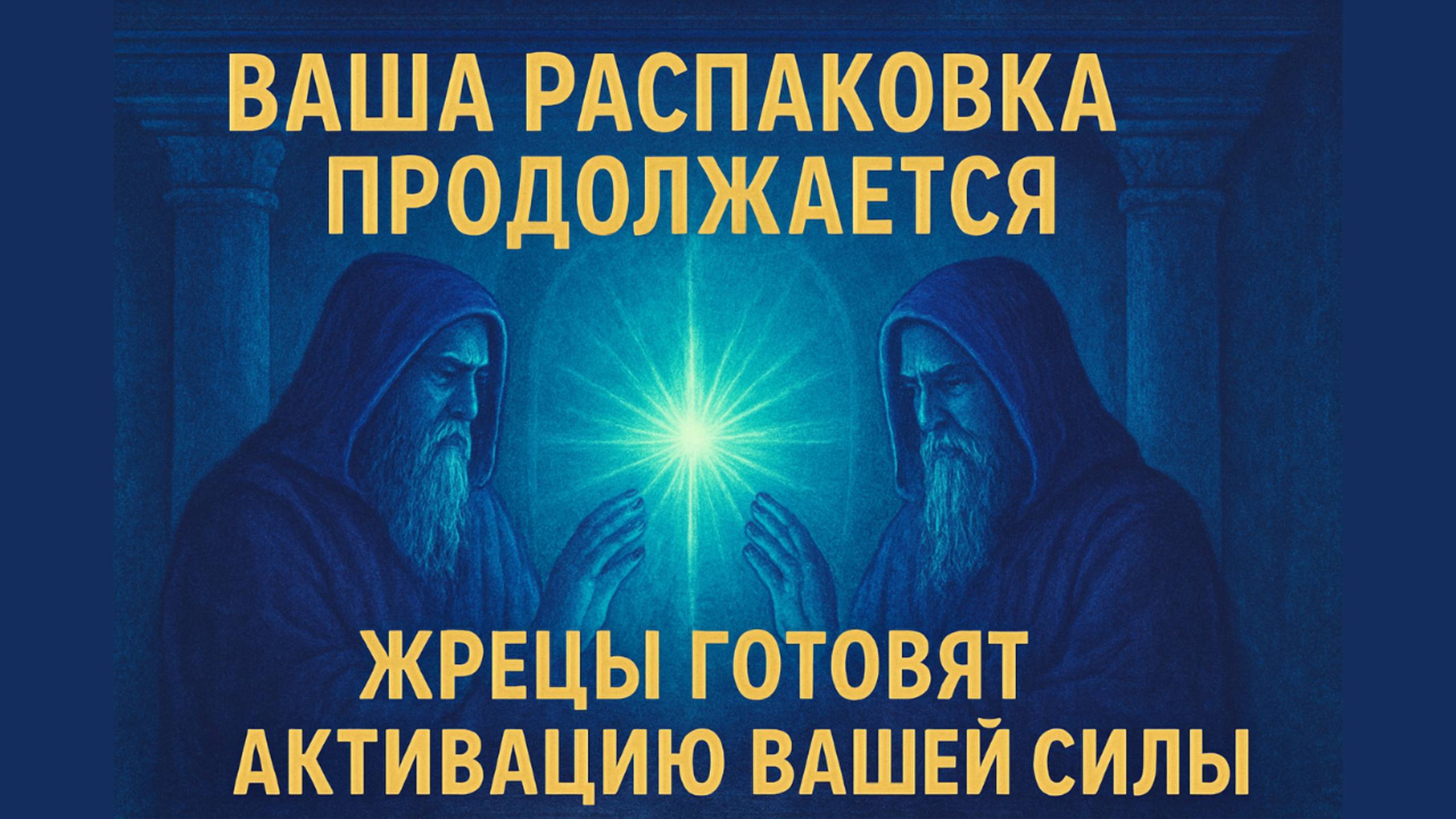 Ваша распаковка продолжается. Жрецы готовят активацию вашей силы.