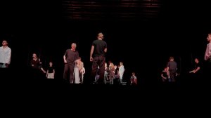 Репетиция спектакля «Страсти по Бумбарашу» на сцене театра «Современник»