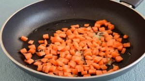 Нут с баклажанами