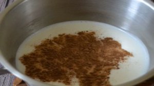 Овсяная каша с яблоком и корицей