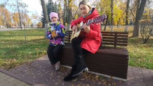 Первая снежинка, автор Е.Чупахина, испоняет Кира Чупахина