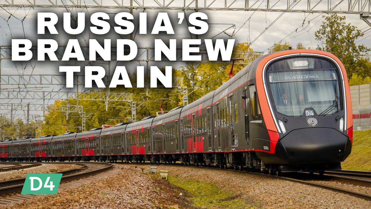 I Travelled On Russia's BRAND-NEW TRAIN: Ivolga 4.0