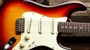 Учимся играть на электрогитаре. Первые упражнения для правой руки.