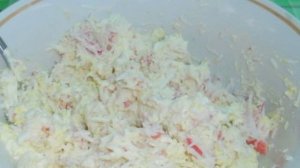 Рулет из лаваша с крабовым мясом