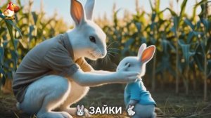 Зая и Зайчата 🐰🐇🐇 Веселые истории из жизни семейства зайчиков (112)
