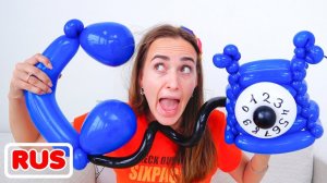 Дети играют с надувными игрушками | Коллекция видео для детей от Влада и Ники!