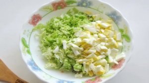 Салат Нежность с пекинской капустой
