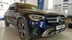Запуск двигателя с приложения Mercedes Glc