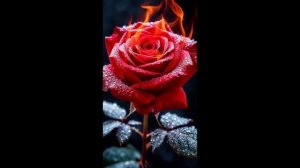 Роза с мороза