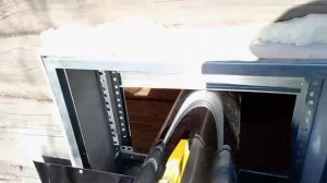 *Bremeran* Дымоход 5 метров через стенку. 1мм AISI 321 с каолиновым утеплителем(1200°С) *Bulerian*