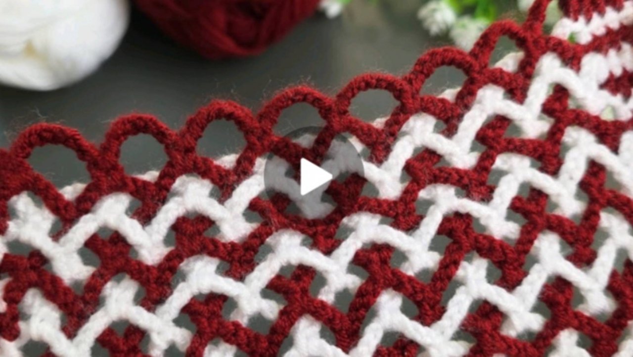 Узор крючком 🙂 #всевжизнисвязано #вязаниекрючком