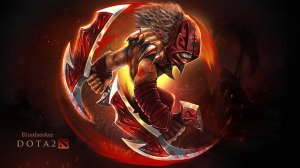 DOTA 2 (Bloodseeker gameplay)