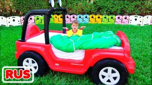 Волшебные превращения детских машинок от Влада и Ники!