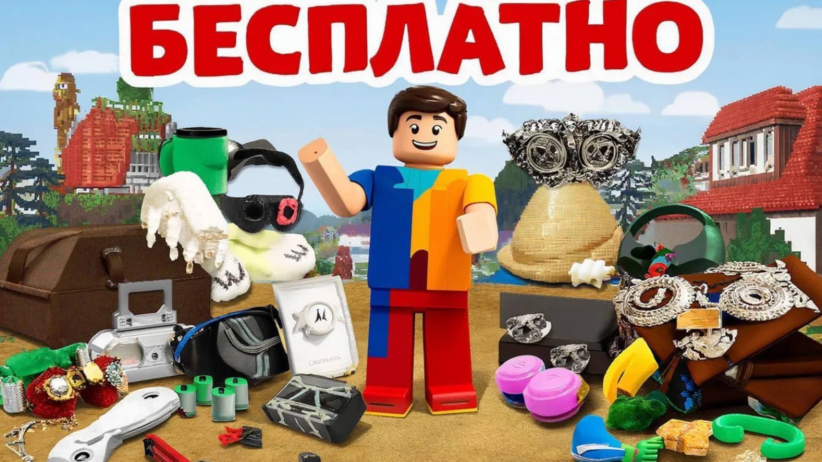Как получить вещи в Roblox вторая часть