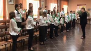 " Las amarillas"
старший хор городской детской хоровой школы
Руководитель Маргарита Гурская