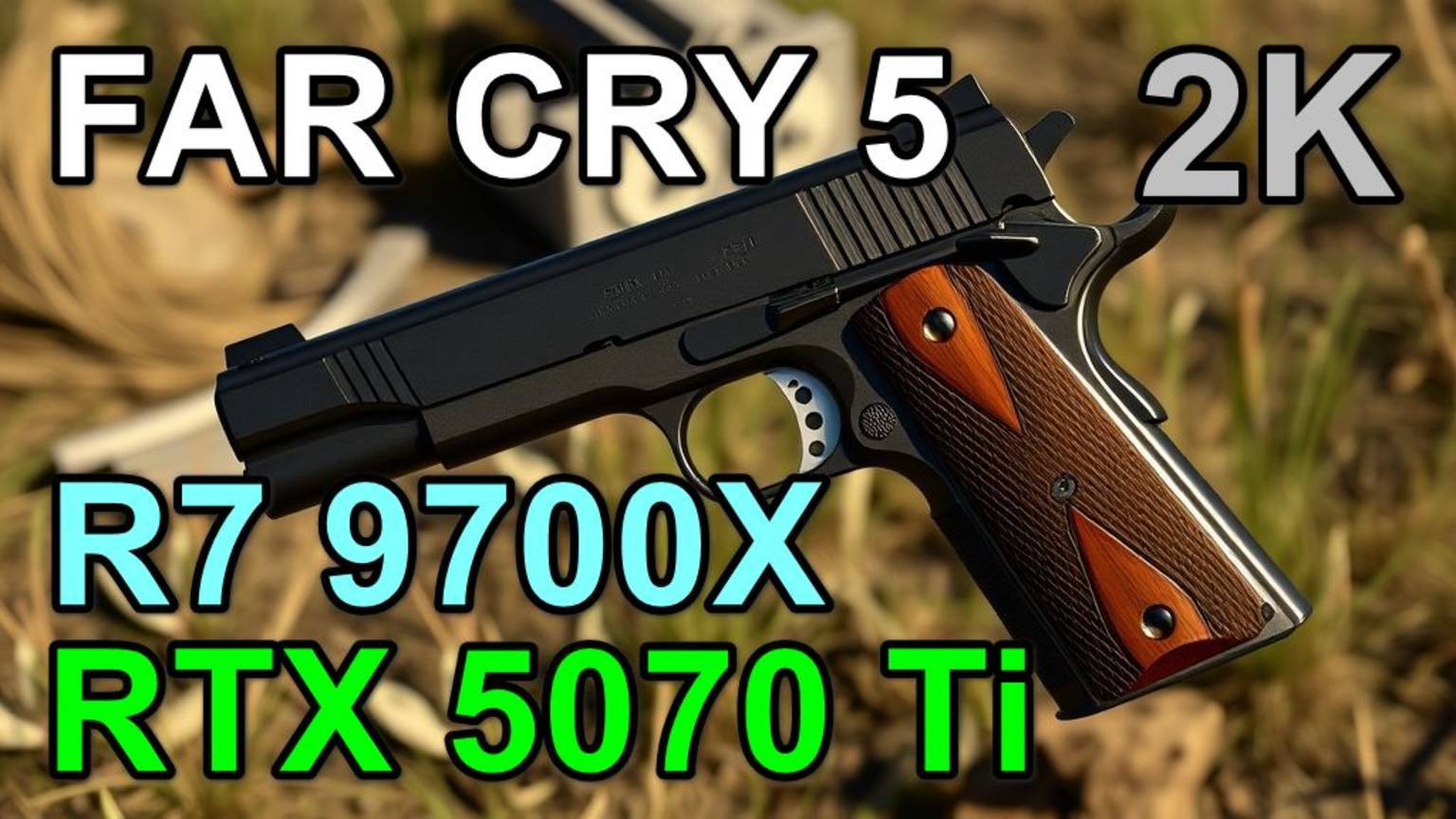 RYZEN 7 9700X + RTX 5070 Ti 16GB в FAR CRY 5 ( 1440p )