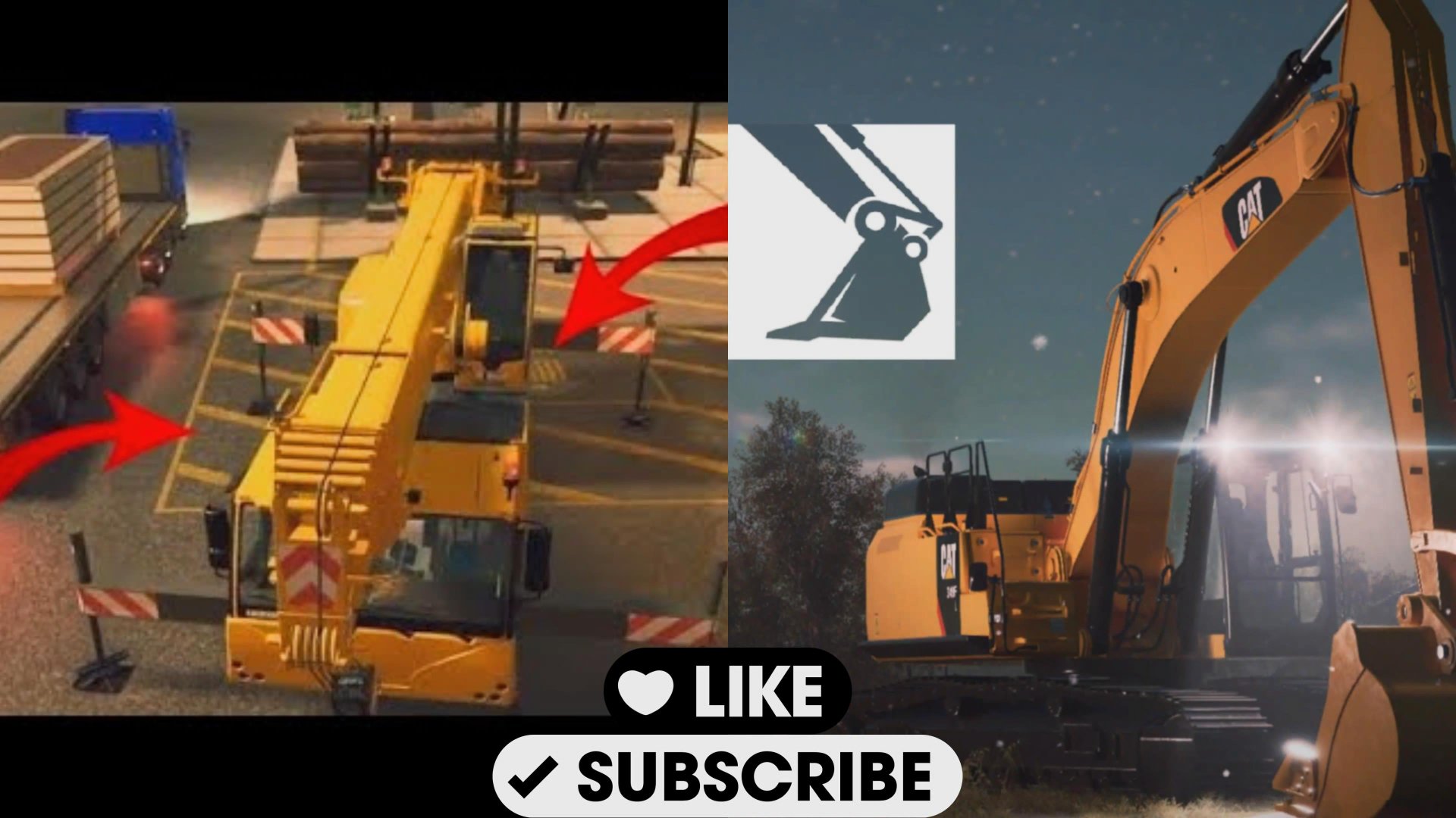 МОЯ ПЕРВАЯ РАБОТА НА БОЛЬШОМ АВТОМОБИЛЬНОМ КРАНЕ!!! (Construction Simulator #10)